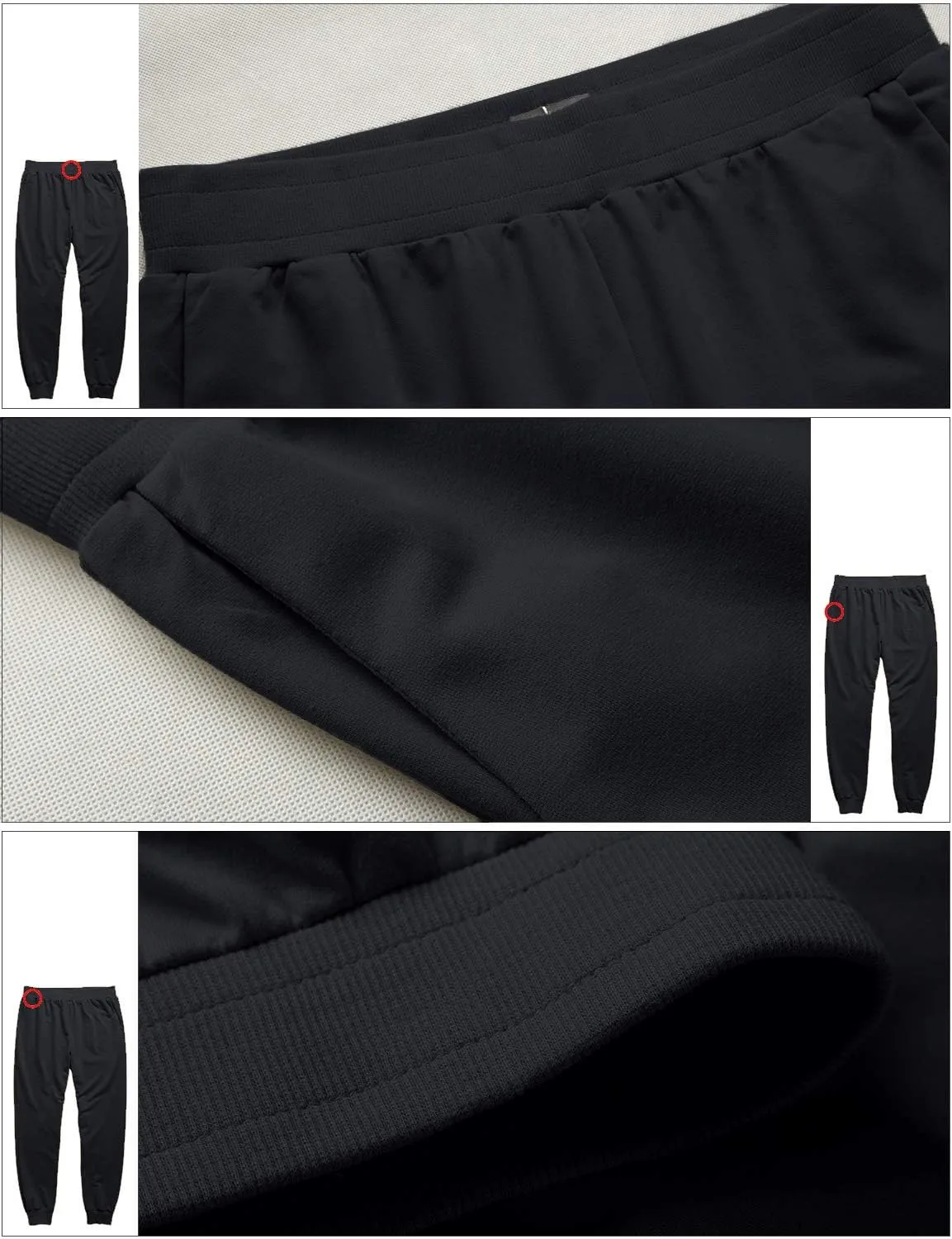 Match Mens Elastic Waist Jogger Sweatpants Casual Pants #5054
