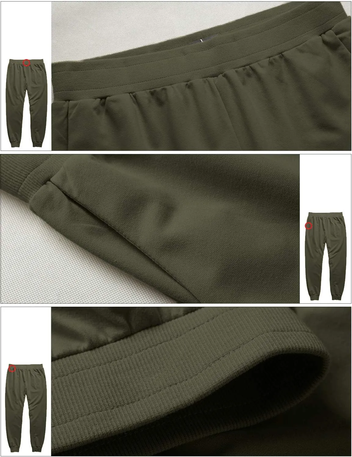 Match Mens Elastic Waist Jogger Sweatpants Casual Pants #5054
