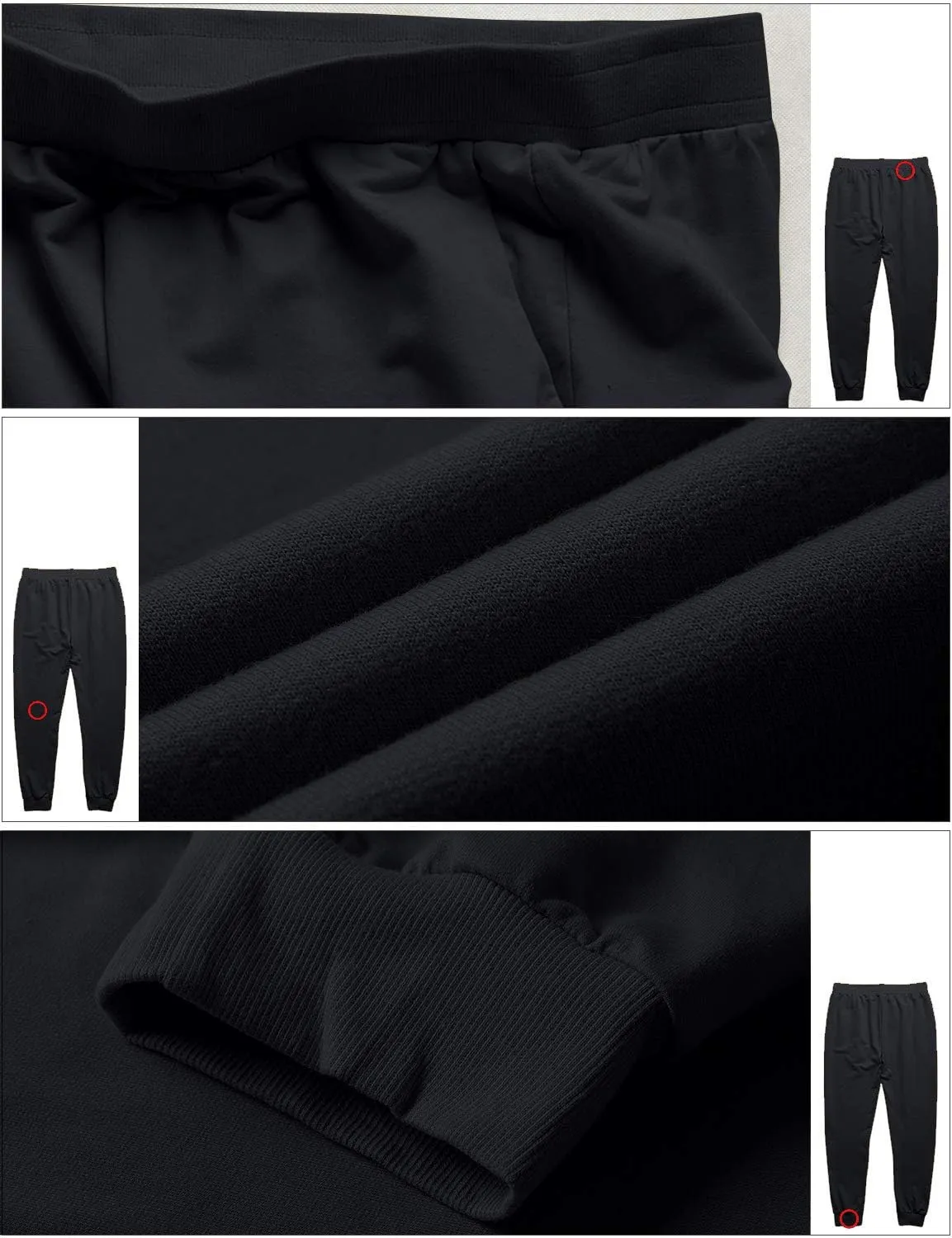 Match Mens Elastic Waist Jogger Sweatpants Casual Pants #5054
