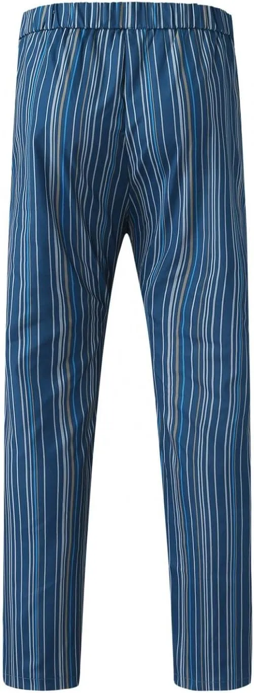 Men Plaid Slant Pocket Tapered Pants Slim Fit Stretch Flat Front Business Golf Pencil Pants Modern Grid Tailored Pants
