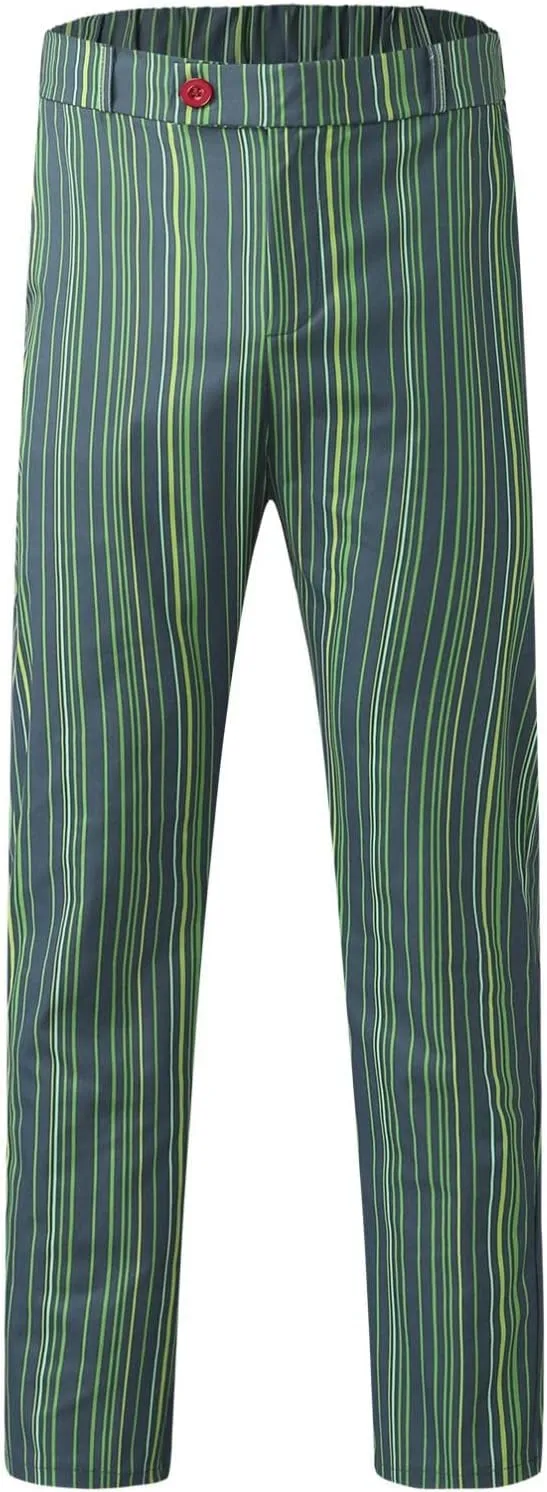 Men Plaid Slant Pocket Tapered Pants Slim Fit Stretch Flat Front Business Golf Pencil Pants Modern Grid Tailored Pants
