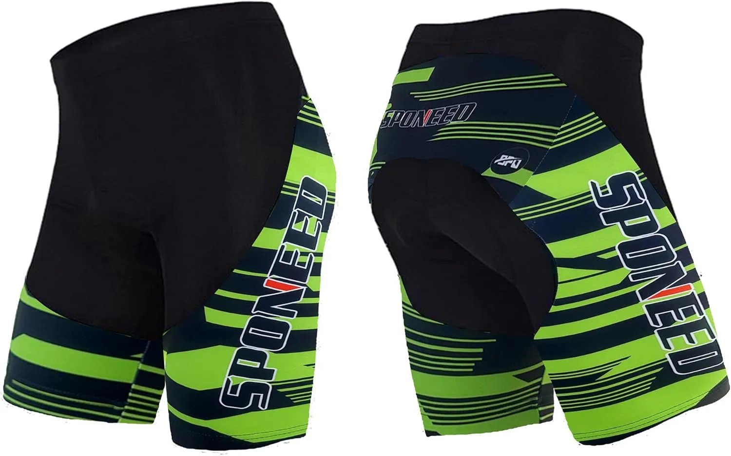 Men's Biking Jersey Full Zip Riding Wear Cycling Clothes by Sponee