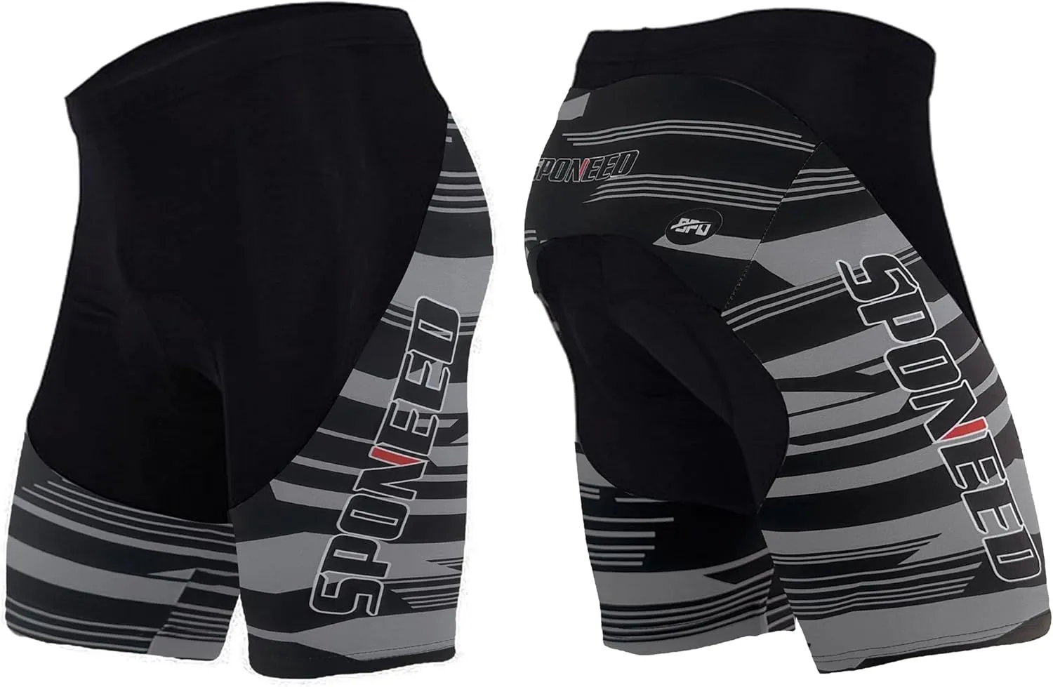 Men's Biking Jersey Full Zip Riding Wear Cycling Clothes by Sponee