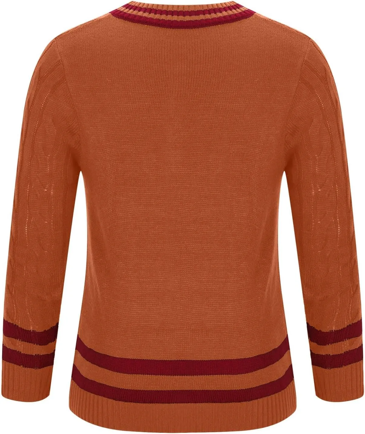 Mens Cable Knit V Neck Sweaters Color Block Pullover Sweater Long Sleeve Twist Sweater Casual Pullover Fashion Tops
