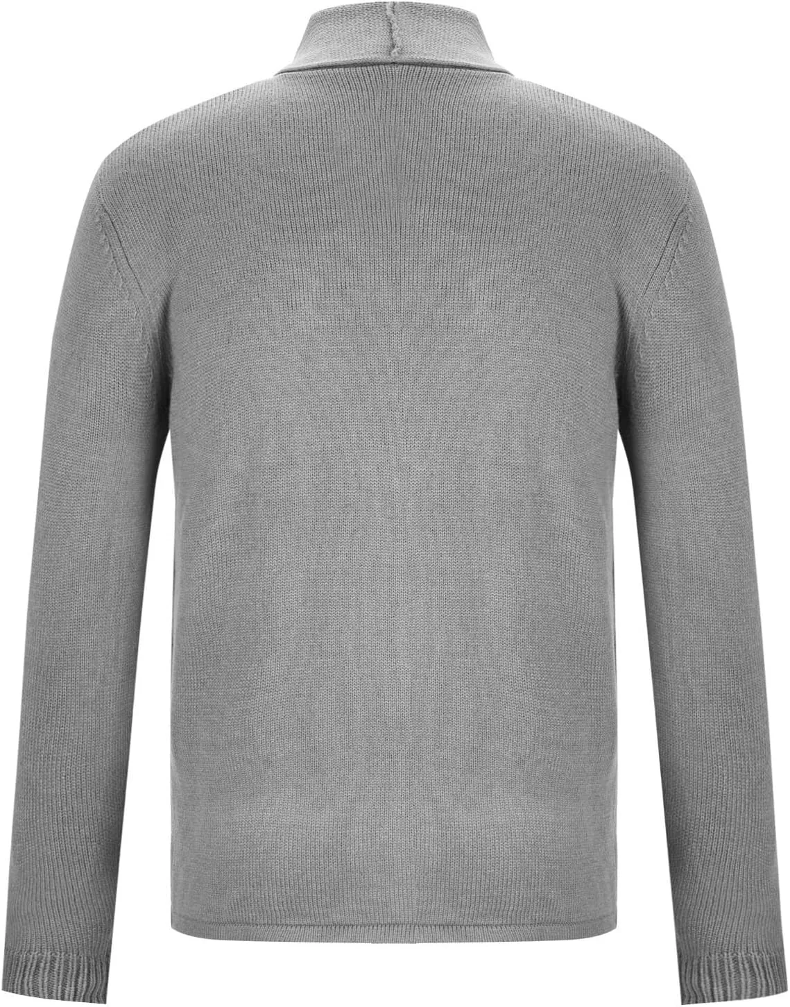Mens Cardigan Sweater Lightweight Open Front Cardigan Button Down Knit Sweater Casual Long Sleeve Sweater with Pocket