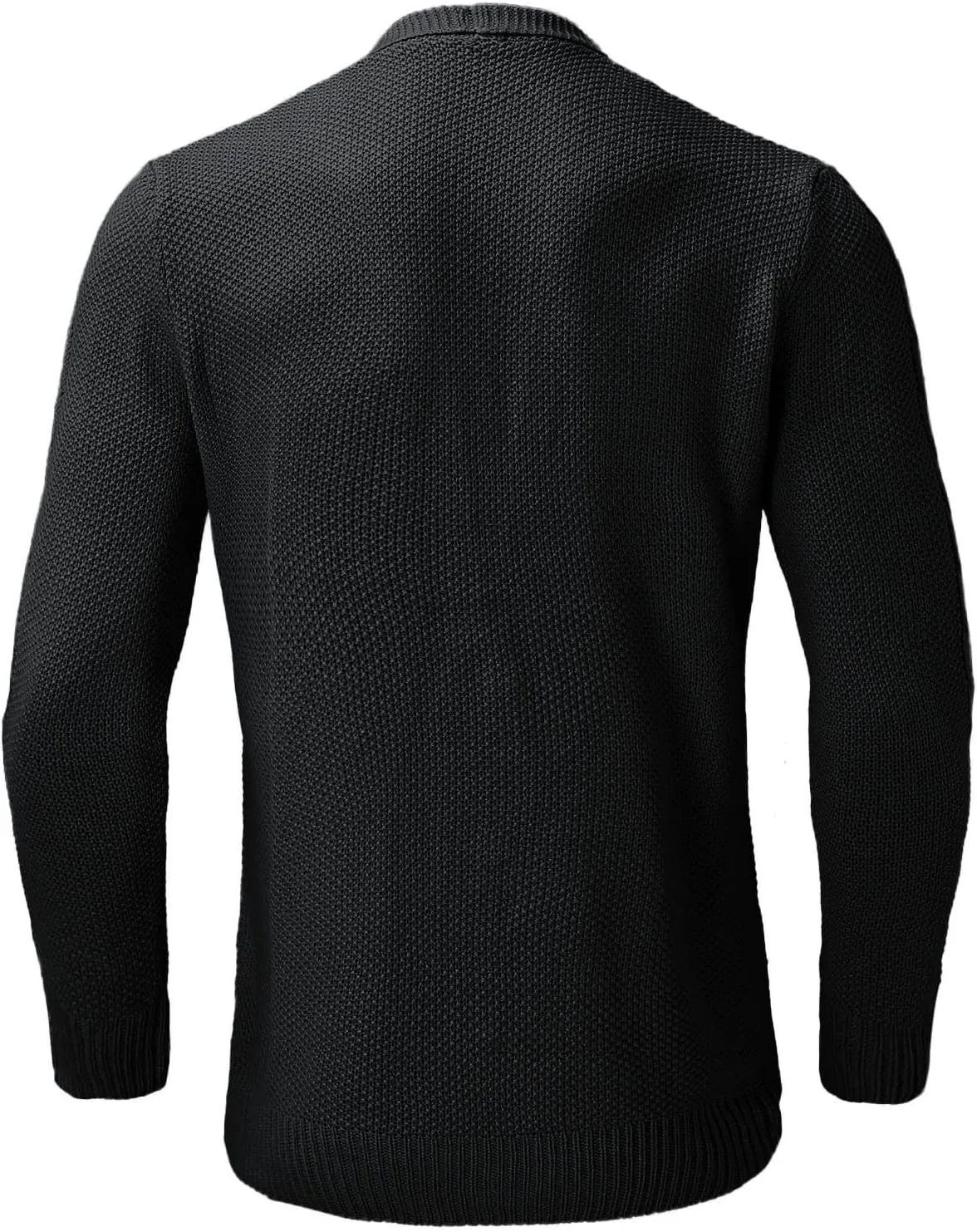 Mens Cardigan Sweater Men's Lightweight Cardigan Sweater Single-Breasted V-Neck Knitted Cardigans Jacket