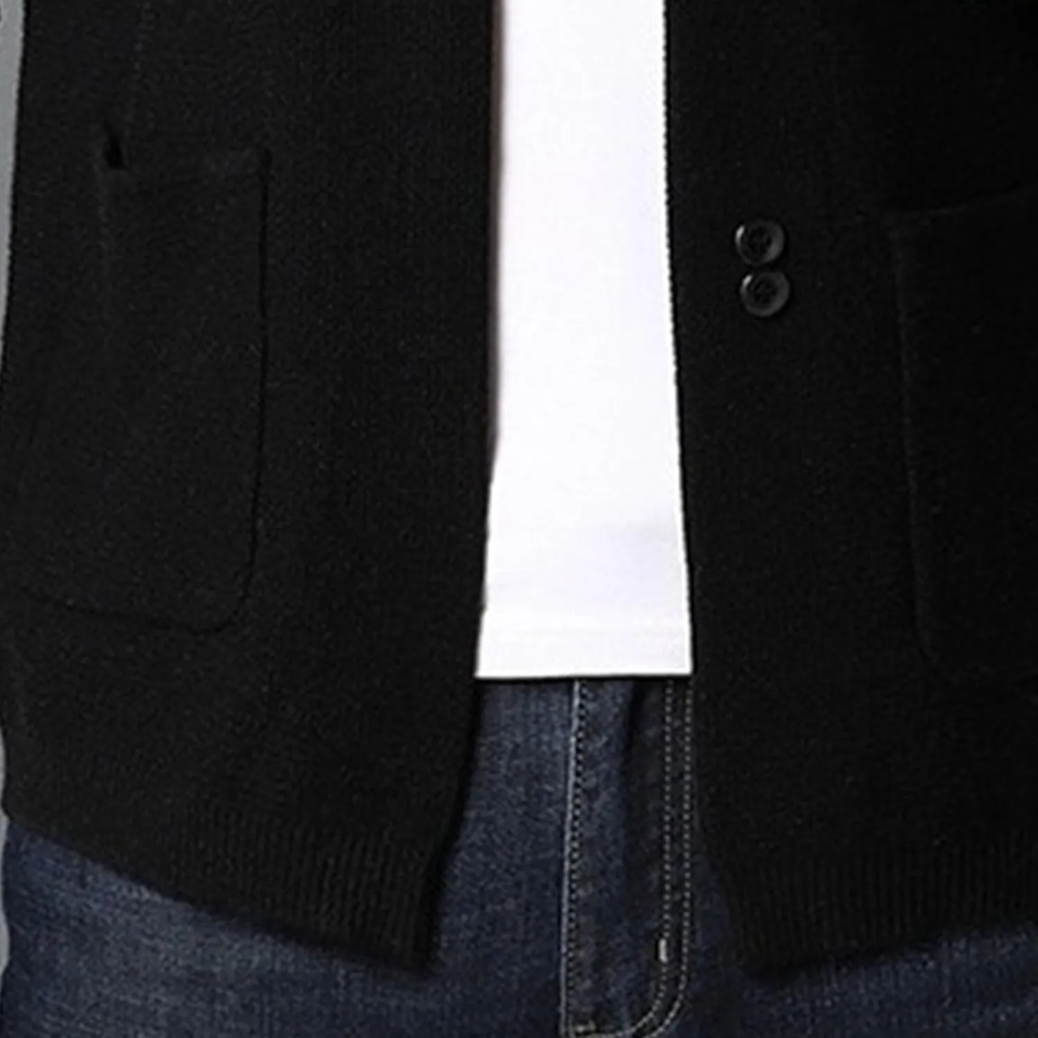 Men's Casual Cardigan Sweaters Button Down Knitted Sweaters Jackets Slim Fit Long Sleeve Cable Knit Cardigans