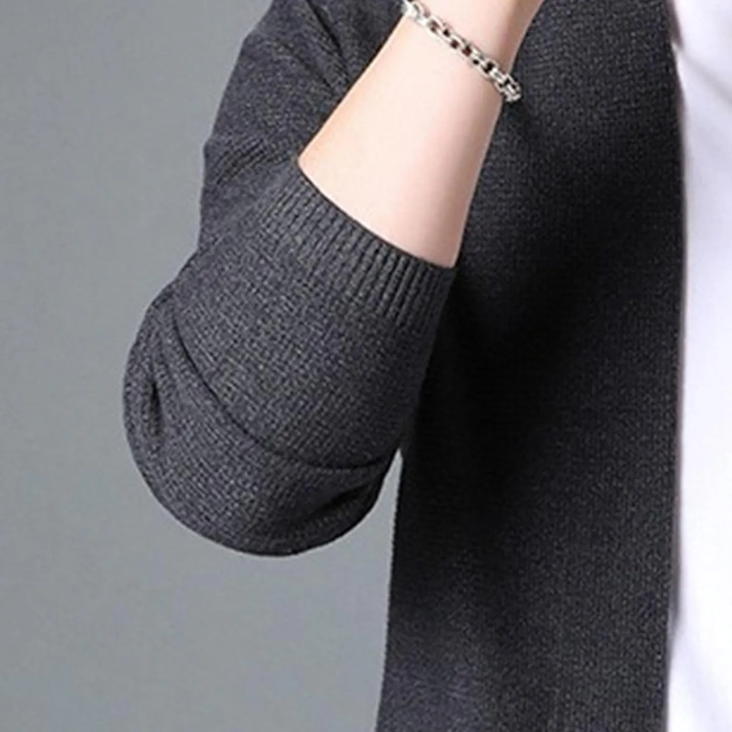 Men's Casual Cardigan Sweaters Button Down Knitted Sweaters Jackets Slim Fit Long Sleeve Cable Knit Cardigans