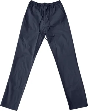 Men's Casual Cotton Pants Regular Fit Elastic Waist Straight Leg Chino Pants