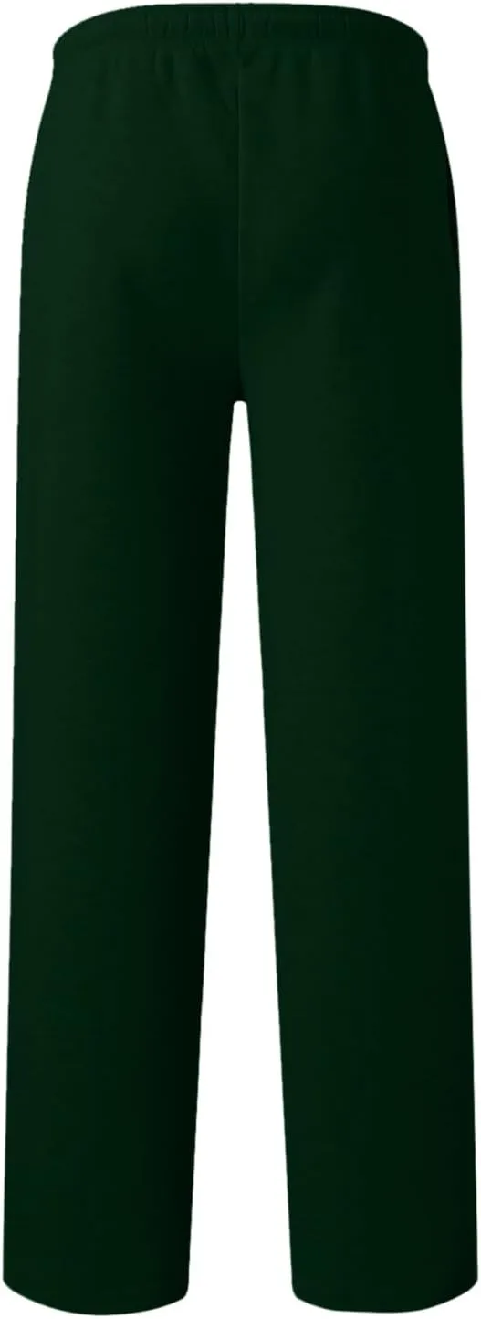 Men's Casual Pants Drawstring Lightweight Trousers Elastic Waist Yoga Lounge Pants with Pockets