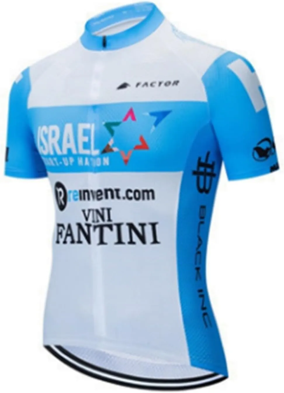 Men's Full Zip Cycling Jersey Breathable Tops Bicycle Short-Sleeved Jersey Bike Shirt