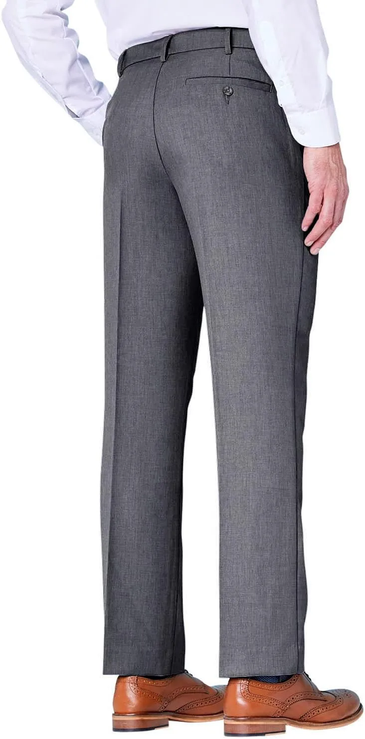 Men's Hidden Stretch Waistband Pants Stylish Comfort & Flexibility in Men's Tailored Slacks
