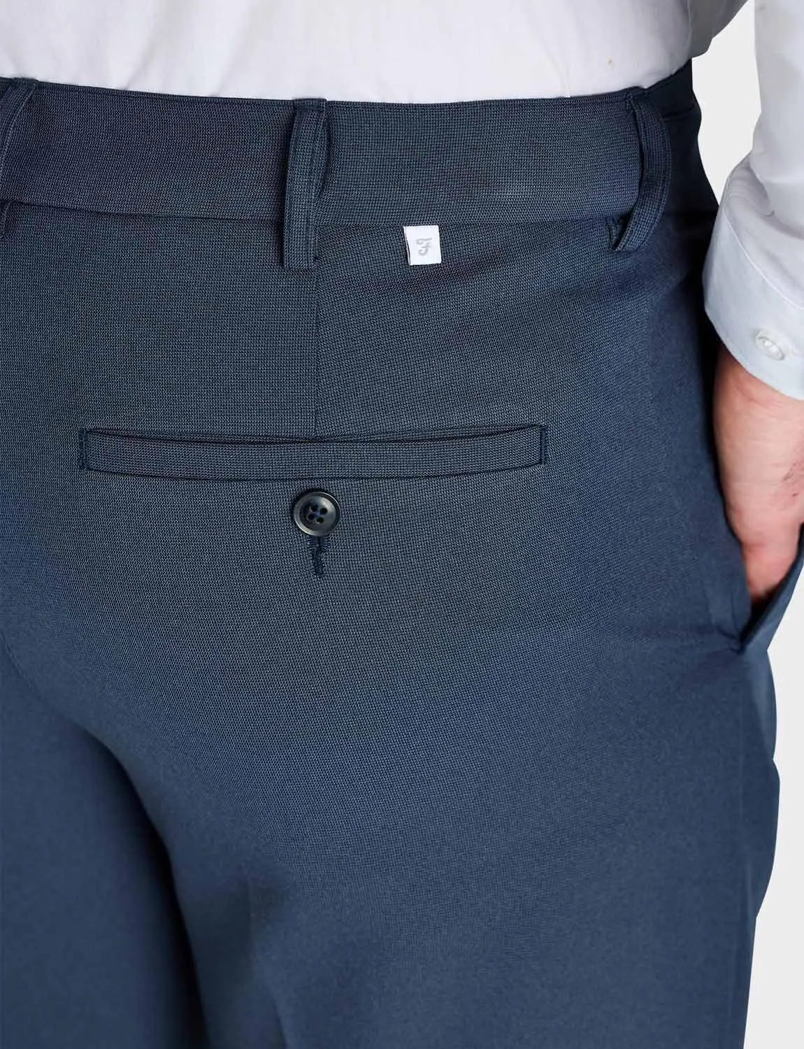 Men's Hidden Stretch Waistband Pants Stylish Comfort & Flexibility in Men's Tailored Slacks