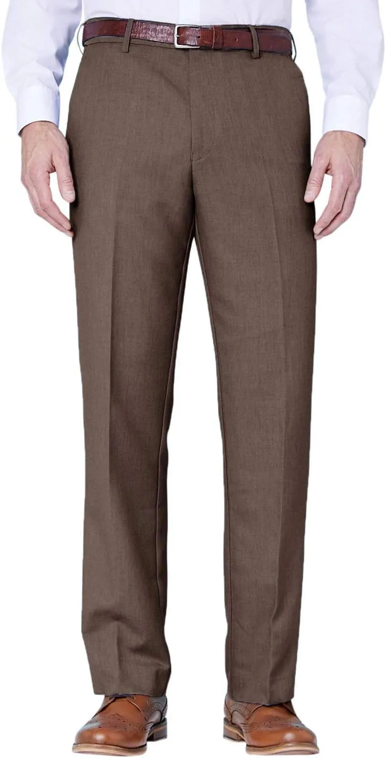 Men's Hidden Stretch Waistband Pants Stylish Comfort & Flexibility in Men's Tailored Slacks