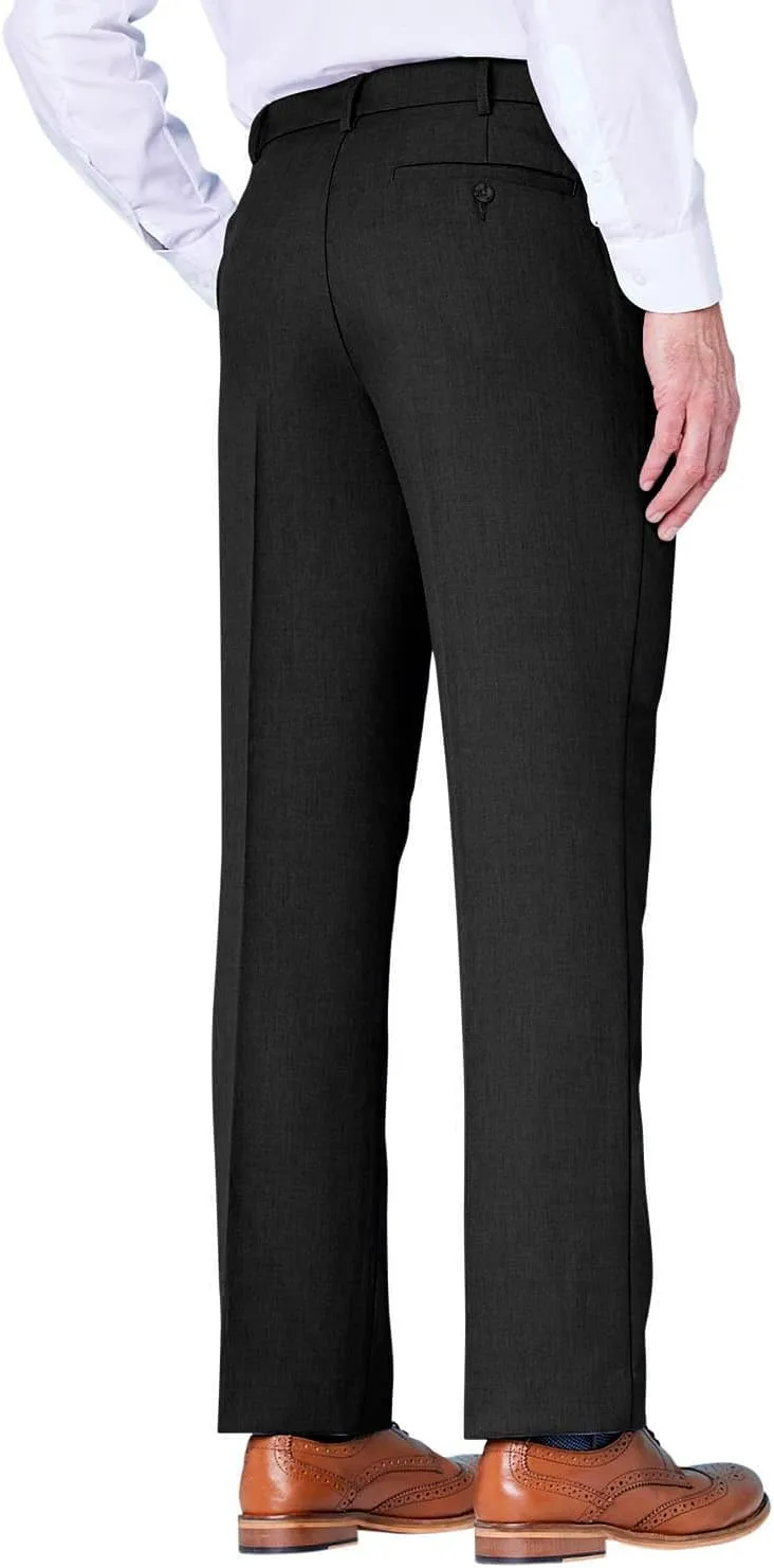 Men's Hidden Stretch Waistband Pants Stylish Comfort & Flexibility in Men's Tailored Slacks