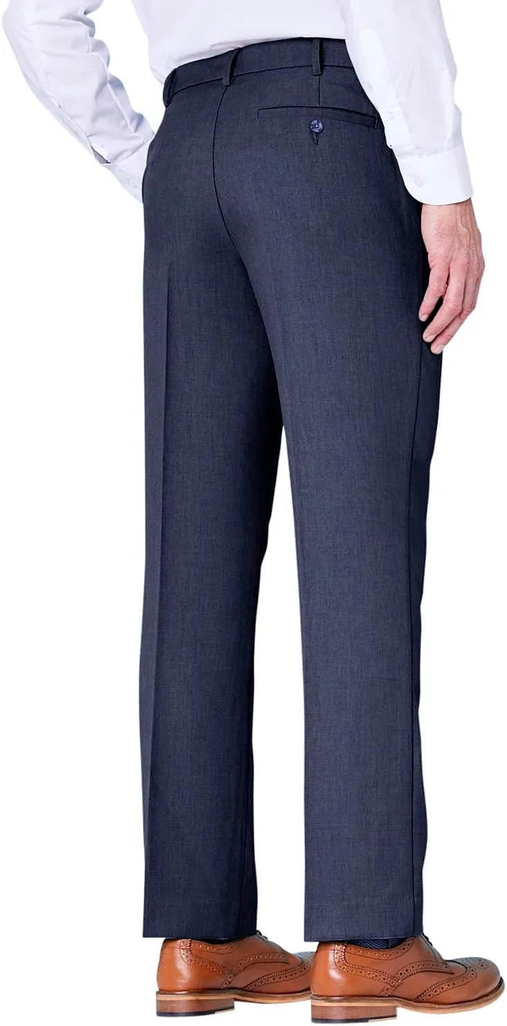Men's Hidden Stretch Waistband Pants Stylish Comfort & Flexibility in Men's Tailored Slacks