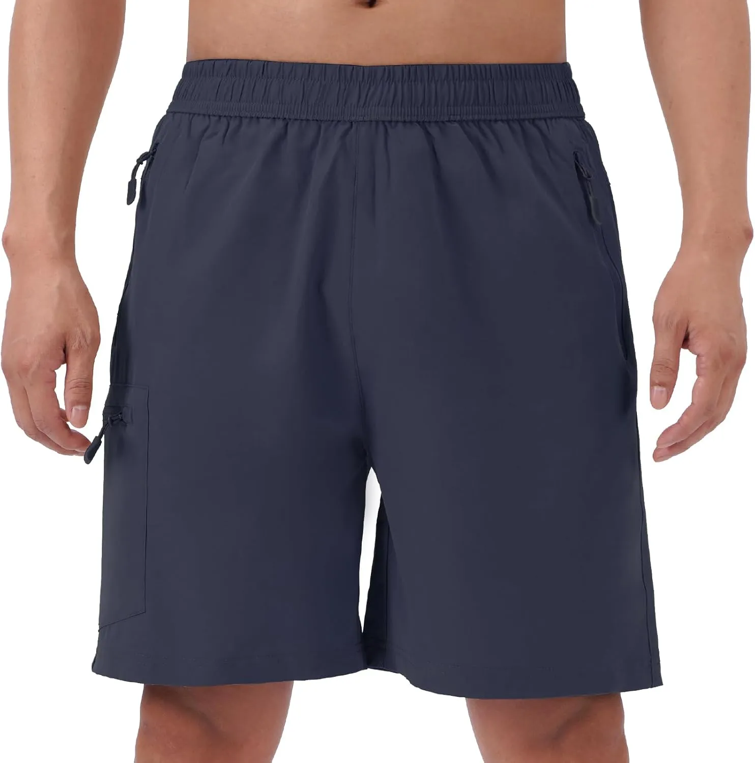 Men's Hiking Cargo Shorts Quick Dry Athletic Workout Gym Shorts with 4 Pockets