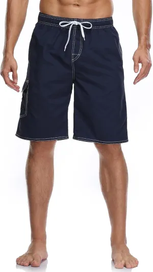 Men's Quick Dry Swim Trunks Board Shorts Swimwear Bathing Suits