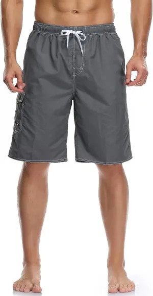 Men's Quick Dry Swim Trunks Board Shorts Swimwear Bathing Suits