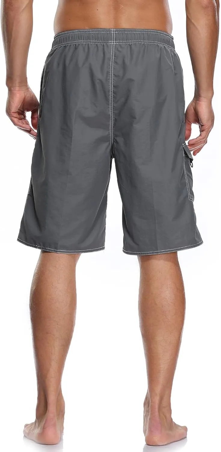 Men's Quick Dry Swim Trunks Board Shorts Swimwear Bathing Suits