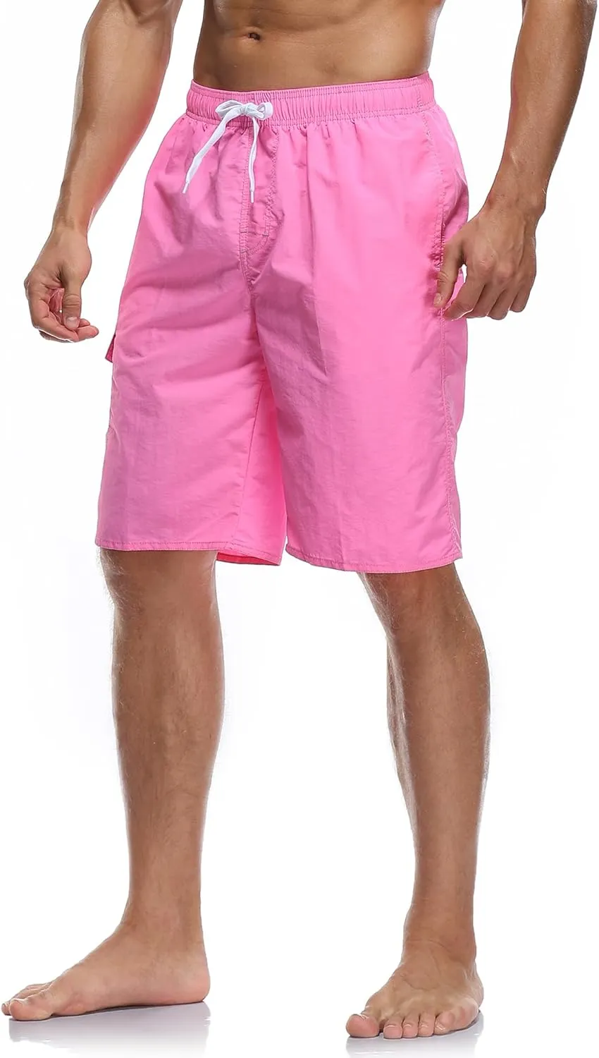 Men's Quick Dry Swim Trunks Board Shorts Swimwear Bathing Suits