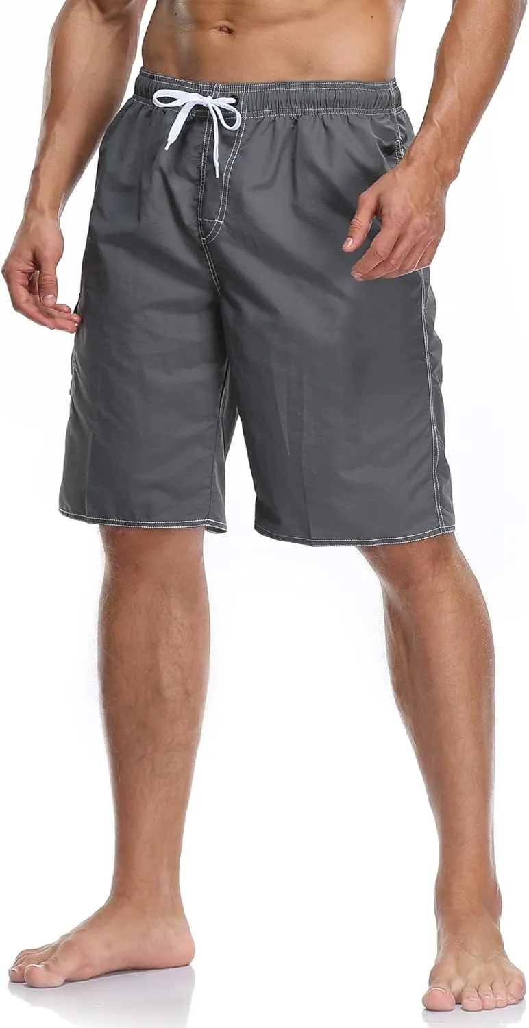 Men's Quick Dry Swim Trunks Board Shorts Swimwear Bathing Suits