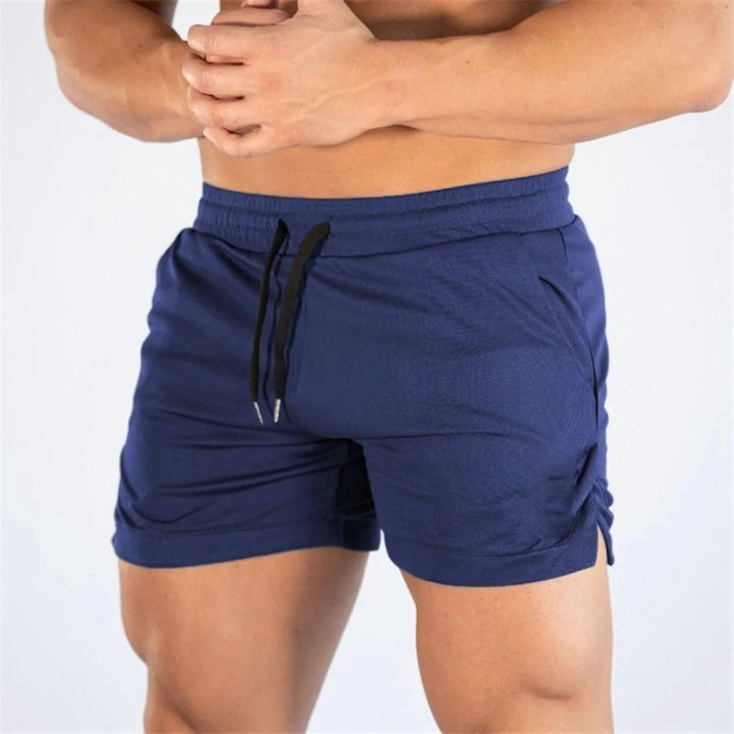 Men's Running Gym Shorts Breathable Quick Dry Athletic Sport Workout Shorts
