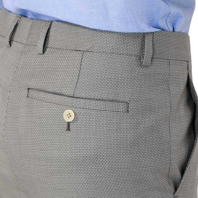 Men's Tailored Fit Premium Stretch Suit Pants Comfort Dress Pant Flat Front Dress Pant for Men Big & Tall