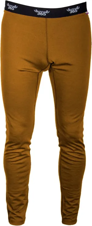Merino 365 Men's Slim Pant, 100% New Zealand Merino Base Layer Thermal Bottom