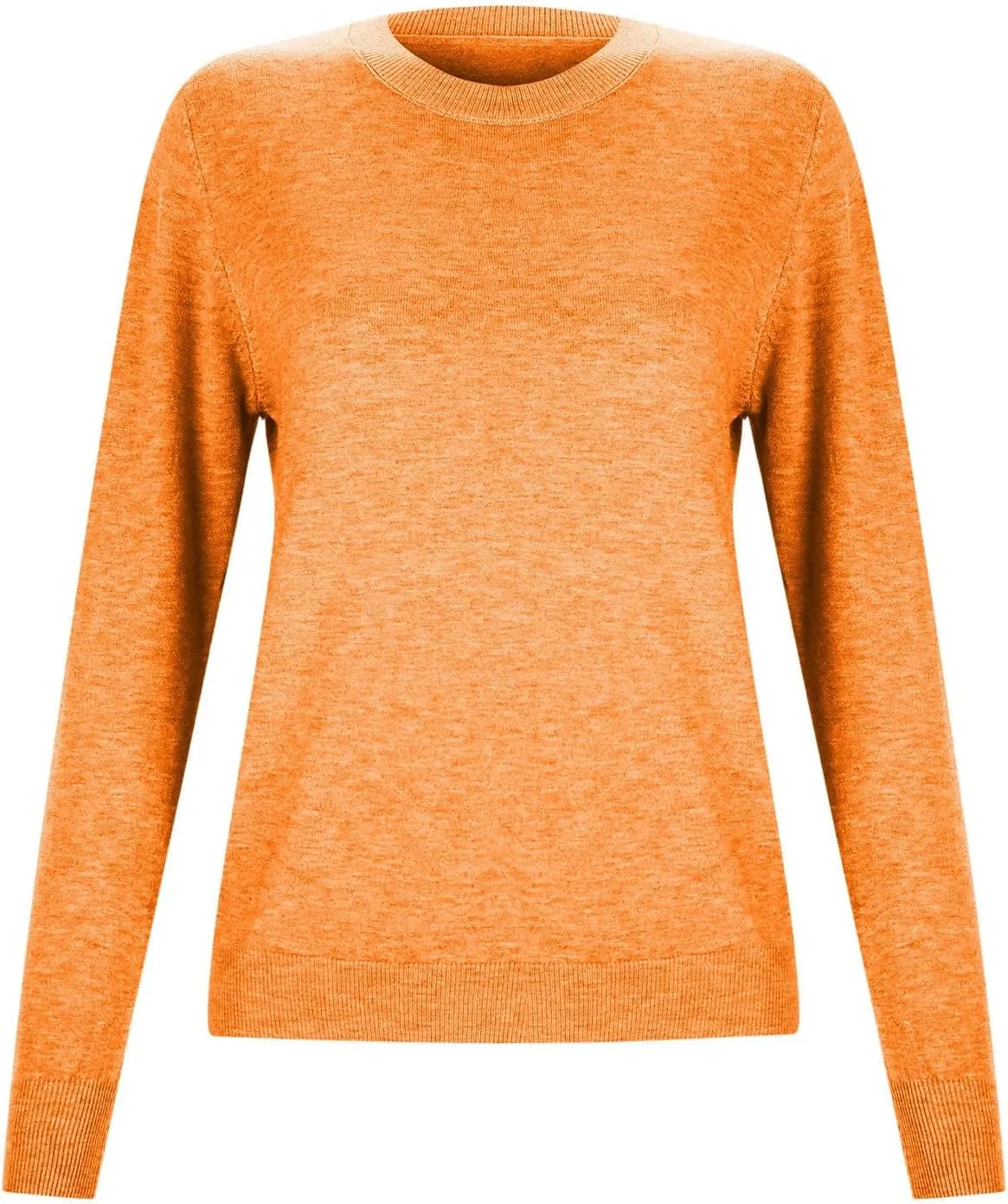 Merino Wool Shirt Women Long Sleeve Crew Neck Travel Hiking Tee Merino Wool Base Layer Sweater Pullover Tops