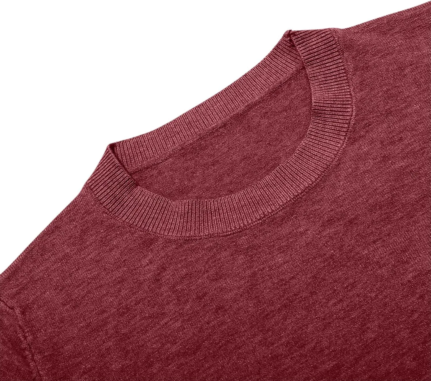 Merino Wool Shirt Women Long Sleeve Crew Neck Travel Hiking Tee Merino Wool Base Layer Sweater Pullover Tops