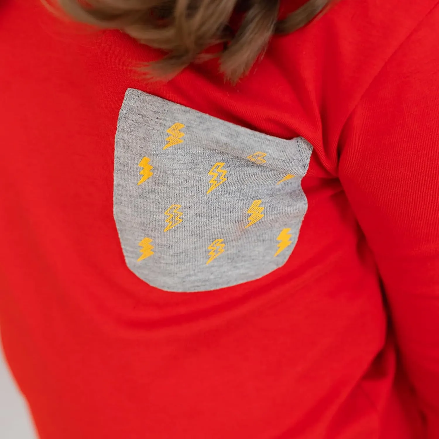 Mightly Boys and Girls' Long Sleeve Raglan Shirt | Organic Cotton, Colorful Casual Stylish Clothes, Soft&Fresh Crew Neck Tee
