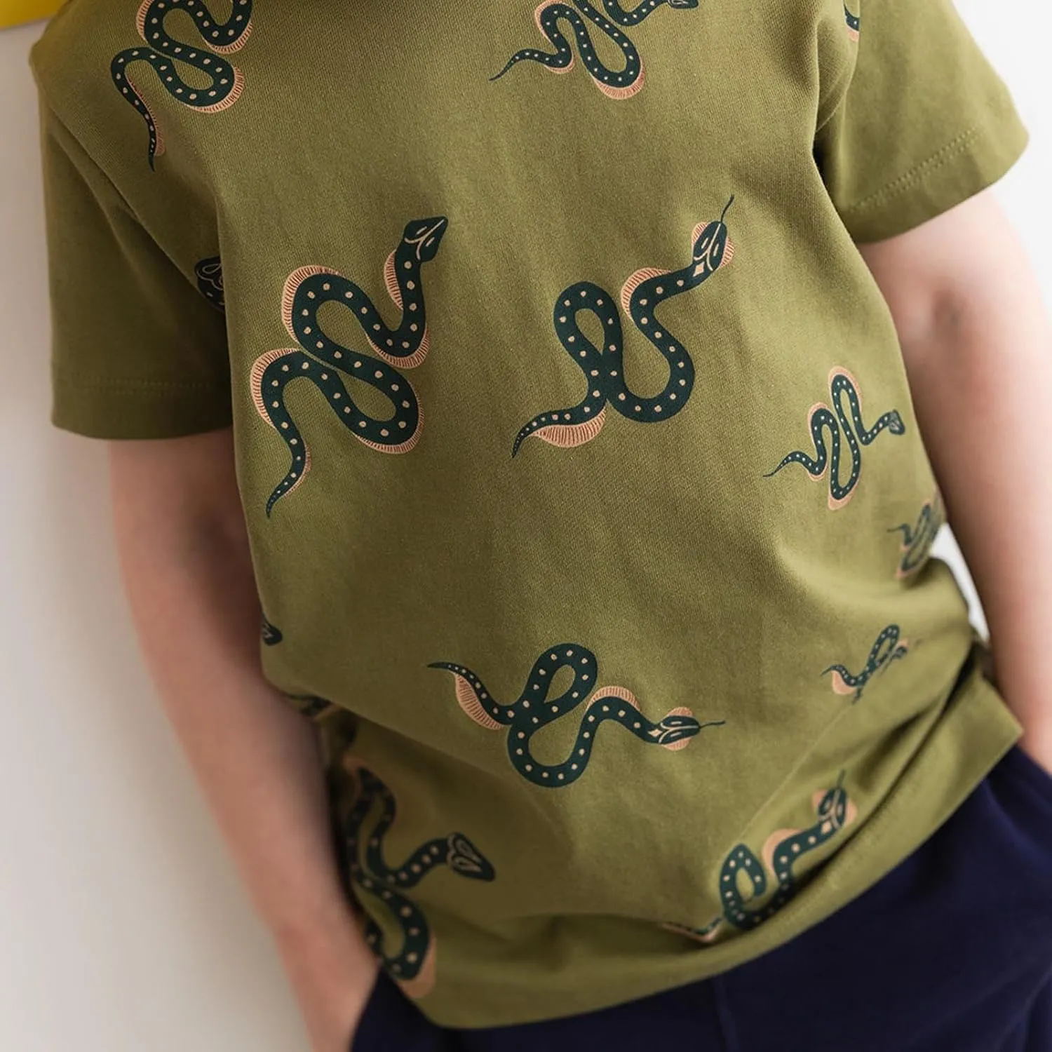 Mightly Boys and Girls' Short Sleeve T Shirt | 100% Organic Cotton, Toddler & Kids, Fair Trade Certified