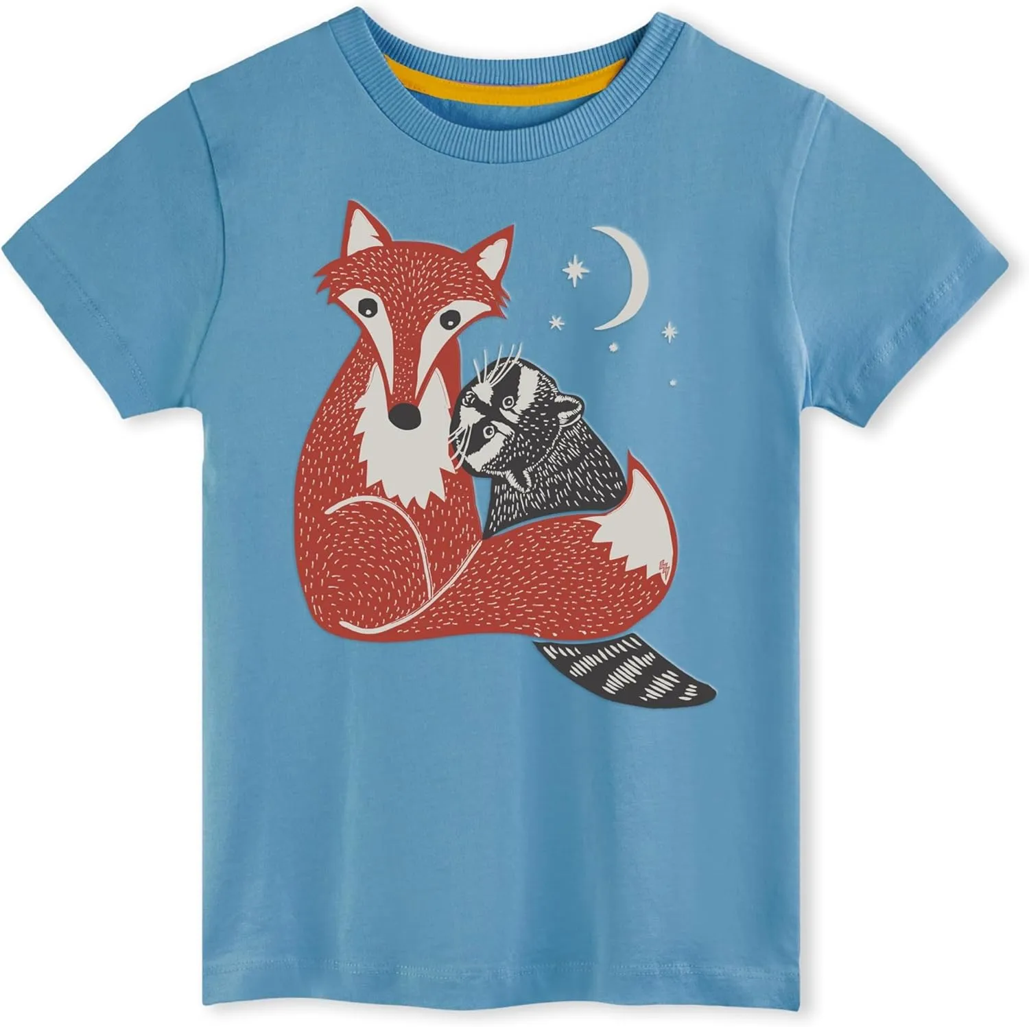 Mightly Boys and Girls' Short Sleeve T Shirt | 100% Organic Cotton, Toddler & Kids, Fair Trade Certified