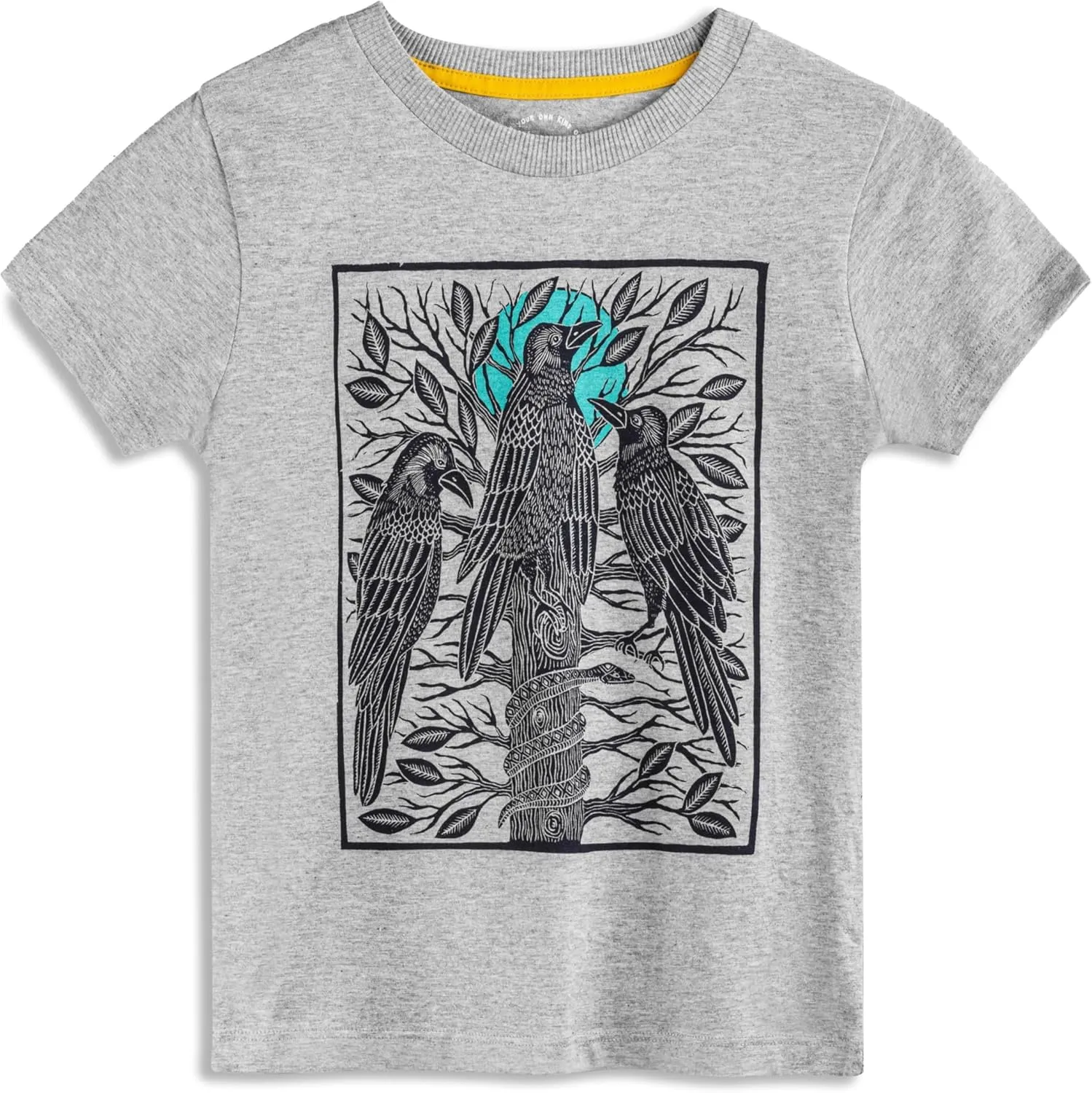 Mightly Boys and Girls' Short Sleeve T Shirt | 100% Organic Cotton, Toddler & Kids, Fair Trade Certified