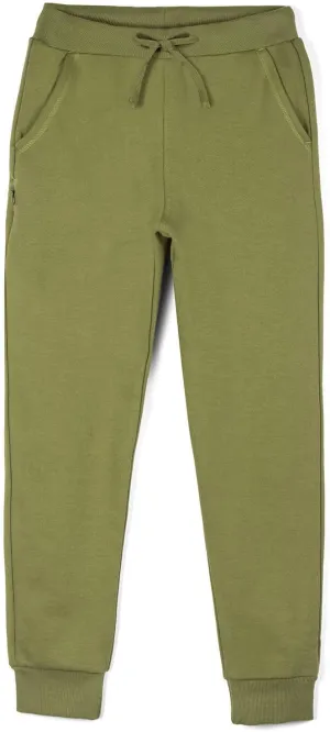 Mightly Boys and Girls' Sweatpants Joggers | Organic Cotton Soft Fleece Track Pants, Stretch Waistband, Fair Trade Certified