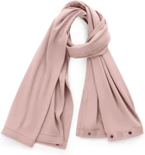 ODODOS Cloud Feeling Customizable Snap Scarf for Women, Casual Convertible Wrap Shawl Cape Cardigans