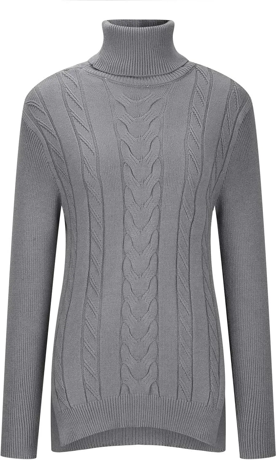 Oversized Sweaters for Women Turtleneck Lightweight Sweaters for Women Long Sleeve Tops for Women Loose Fit Womens