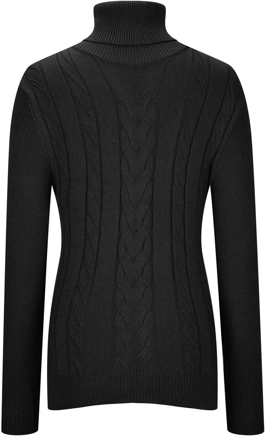 Oversized Sweaters for Women Turtleneck Lightweight Sweaters for Women Long Sleeve Tops for Women Loose Fit Womens