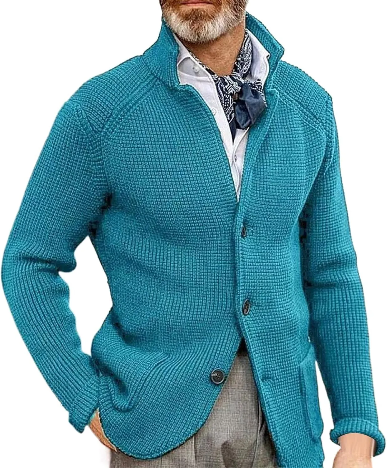 Pull Over Sweaters Mens Fashion Casual Personality Christmas Printed Couple Sweater Pullover Mens Button Down