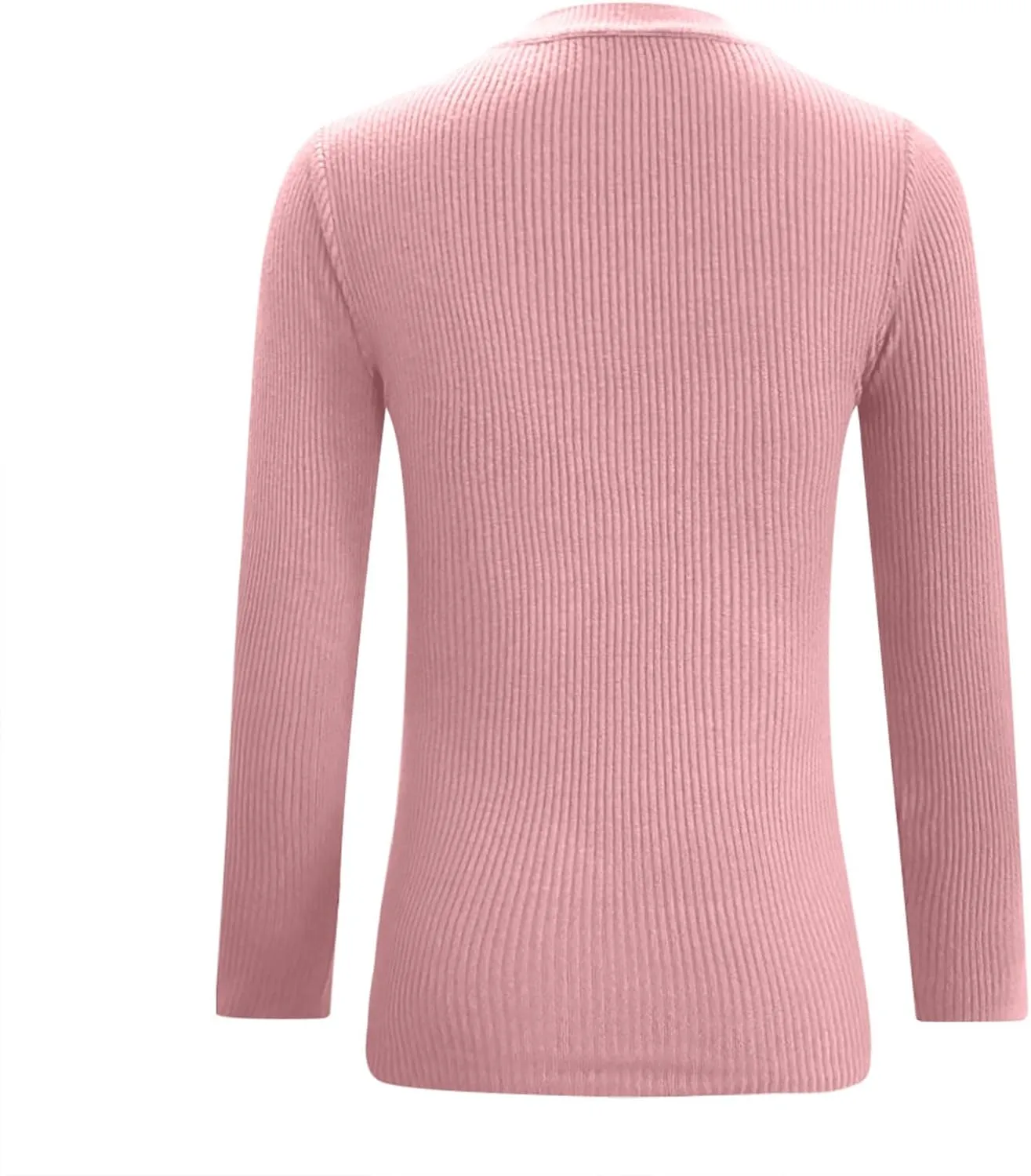 Pull Over Sweaters Womens Solid Color Crewneck Pullover Fall Clothes for Women 2024 Cable Knit Sweater Tight Fit