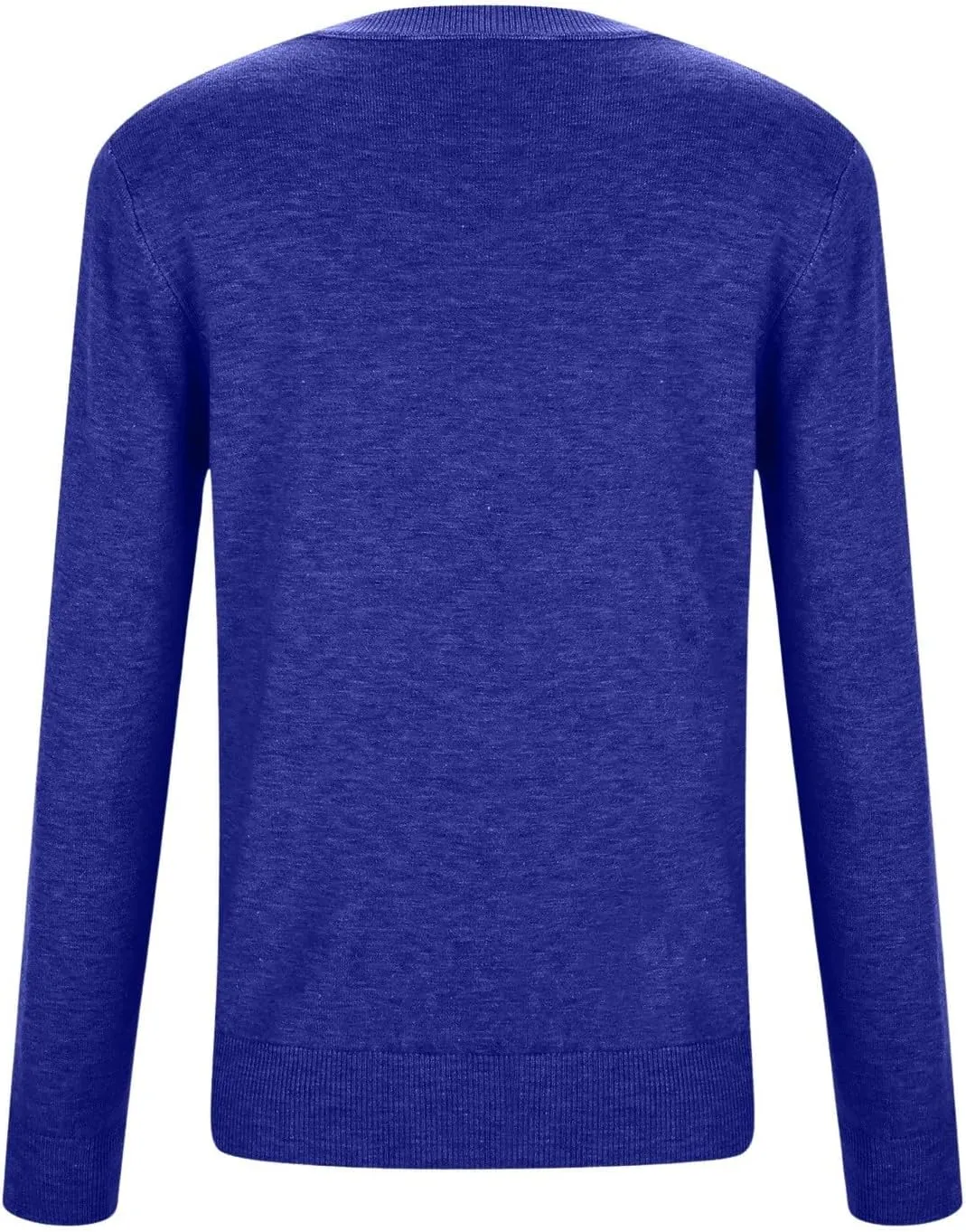 Pullover Sweaters for Women Solid Basic Long Sleeve Pullovers Top Crewneck Plus Size Sweater Chunky Sweater S-3XL