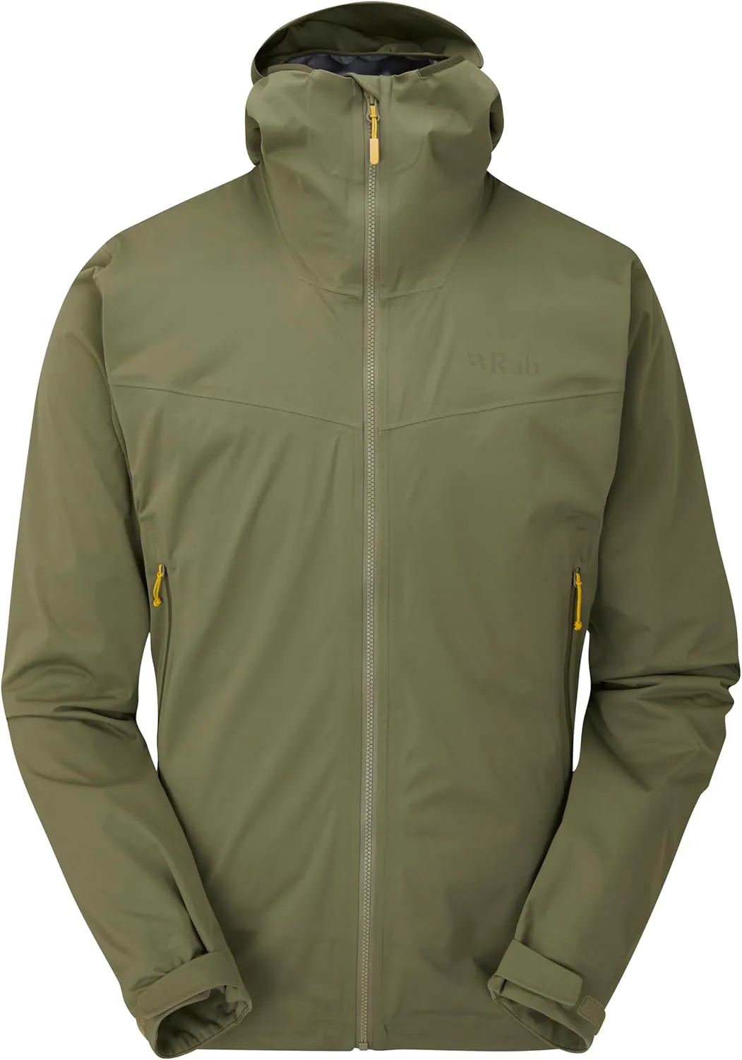 Rab Men's Kinetic 2.0 Hooded Waterproof Lightweight Jacket for Hiking and Trekking