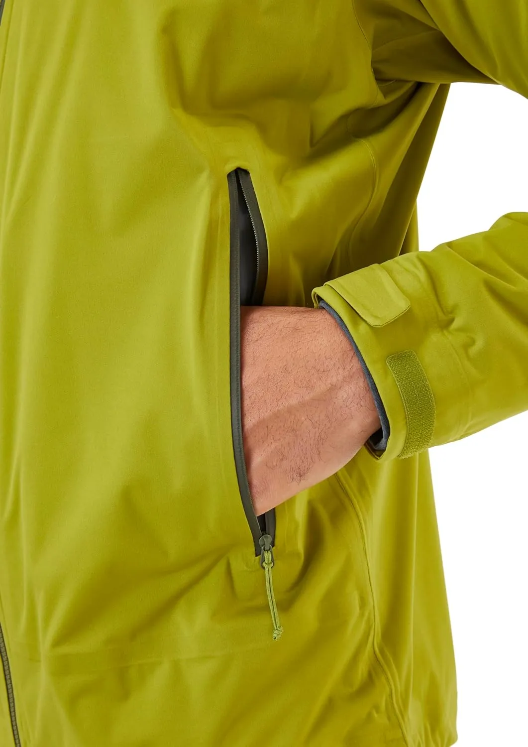 Rab Men's Kinetic 2.0 Hooded Waterproof Lightweight Jacket for Hiking and Trekking