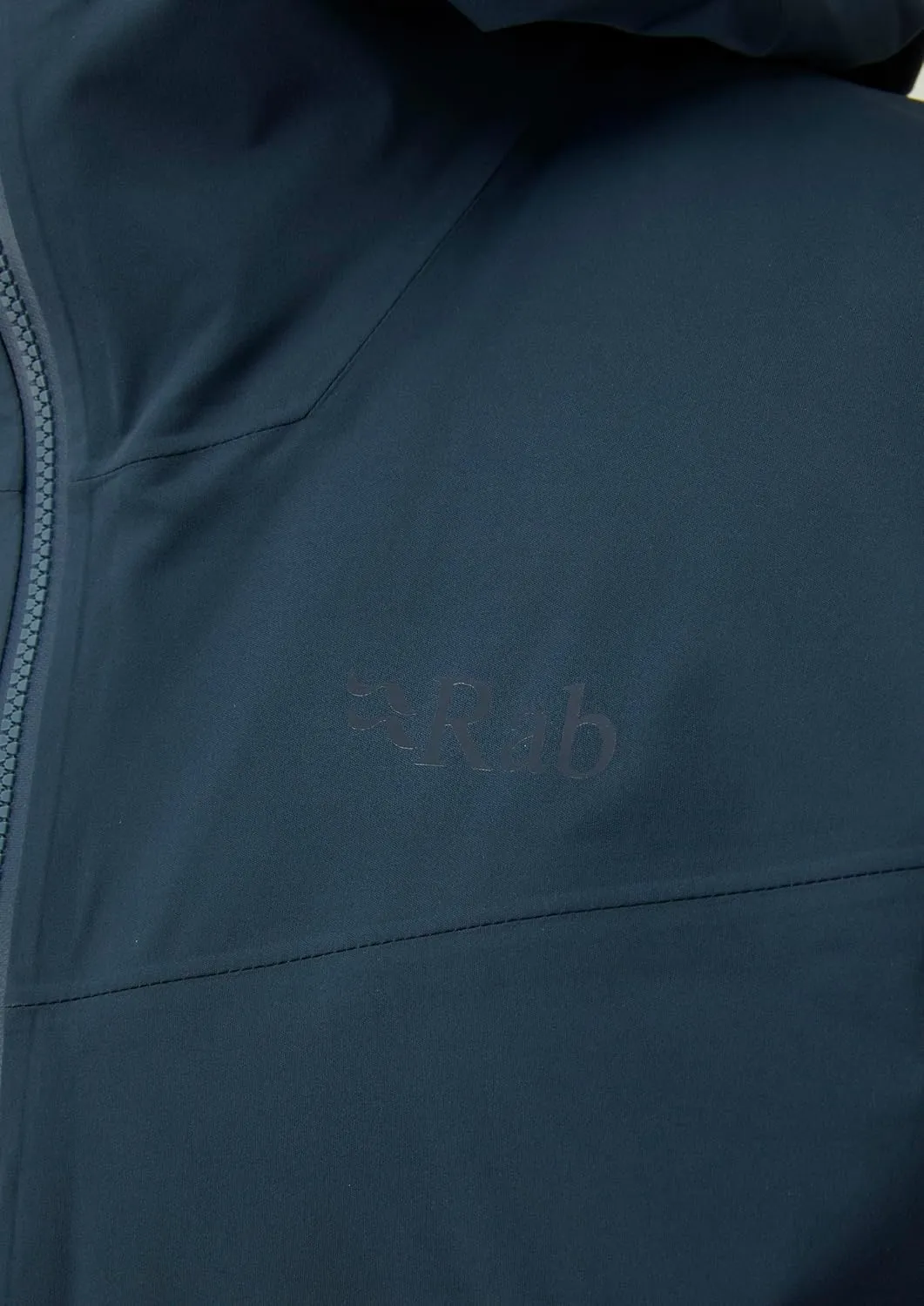 Rab Men's Kinetic 2.0 Hooded Waterproof Lightweight Jacket for Hiking and Trekking