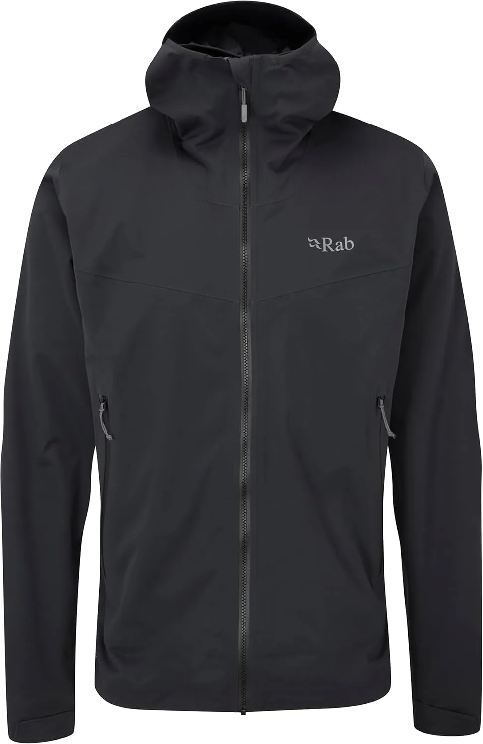 Rab Men's Kinetic 2.0 Hooded Waterproof Lightweight Jacket for Hiking and Trekking