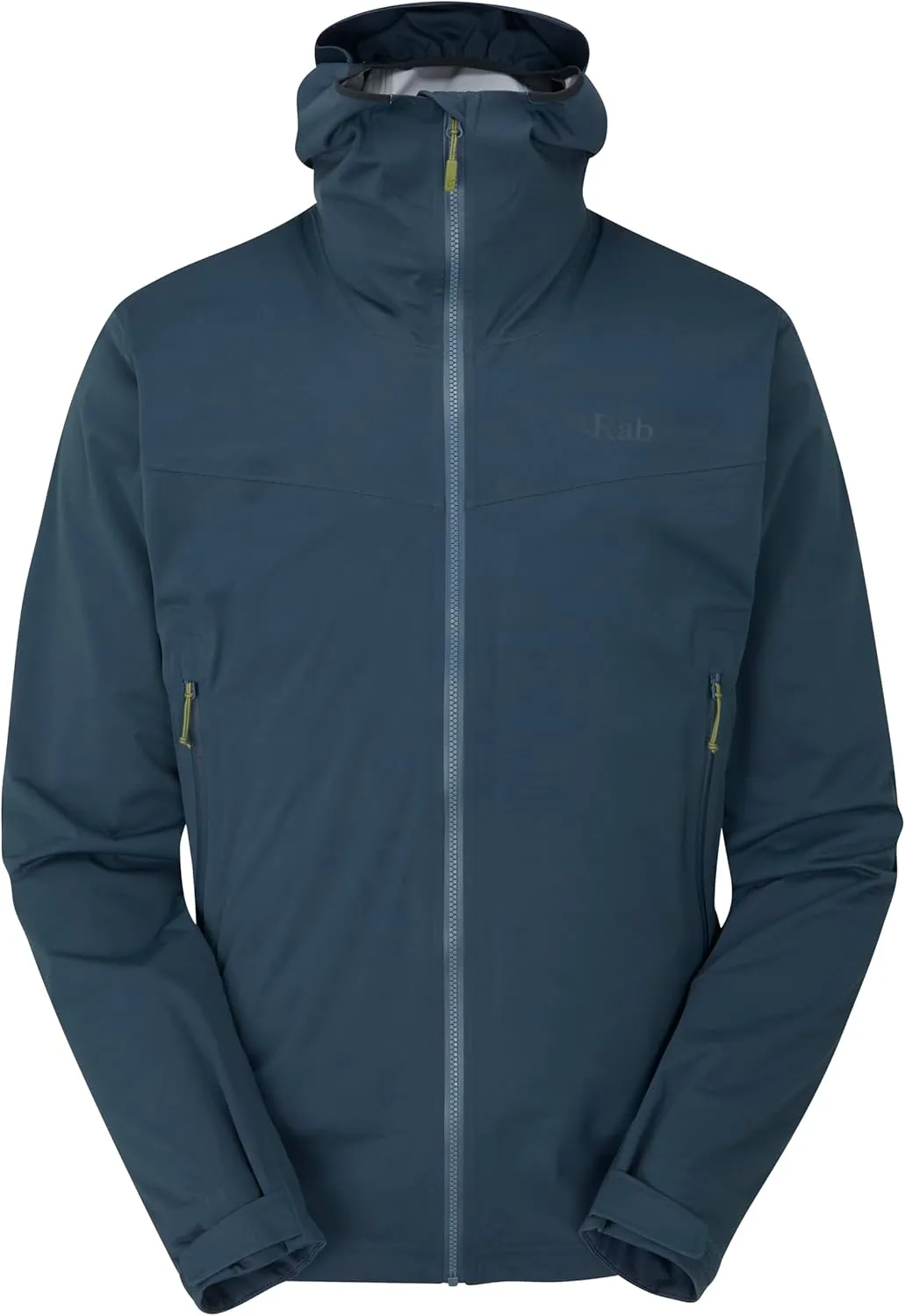 Rab Men's Kinetic 2.0 Hooded Waterproof Lightweight Jacket for Hiking and Trekking