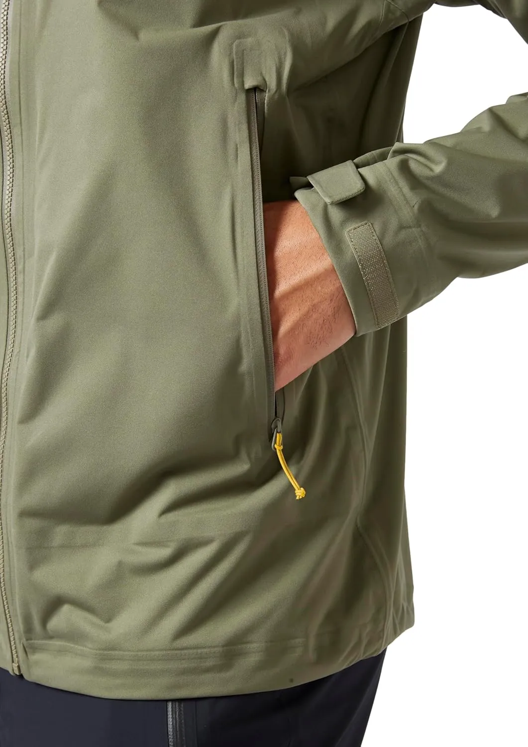 Rab Men's Kinetic 2.0 Hooded Waterproof Lightweight Jacket for Hiking and Trekking