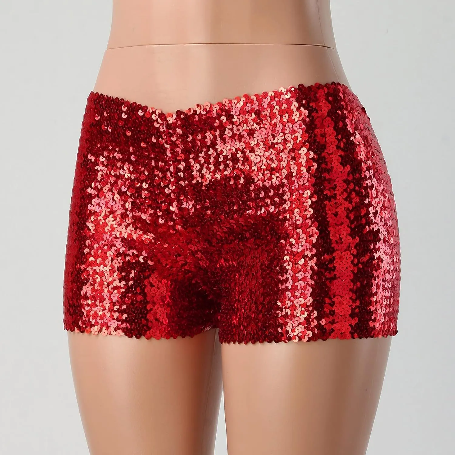 Sequin Shorts for Women Sparkle Shorts Sexy Party Dancing Hot Shorts
