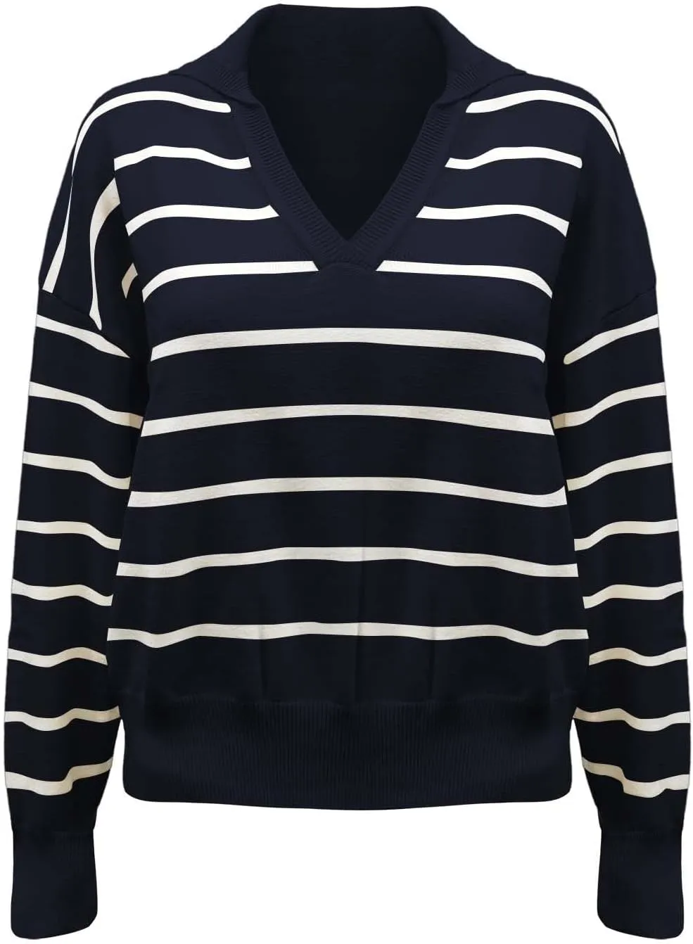 SHAOBGE Womens Sweaters Crop Half Zip Pullover Women Over Sized Sweaters Trendy Clothing for Women